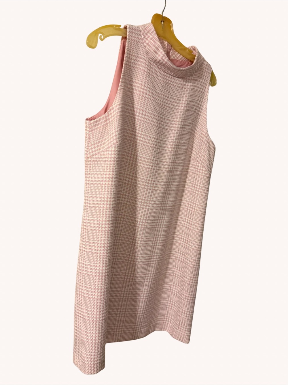 Tahari Pink Sleeveless Midi Shift Dress